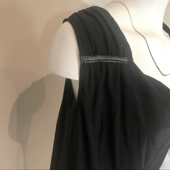 House of Harlow 1960 Black sleeveless blouse - Picture 5 of 8